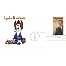 #1503 Lyndon B. Johnson Ellis FDC