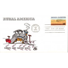 #1506 Kansas Wheat Ellis FDC