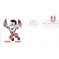 #1509 Crossed Flags Ellis FDC