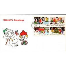 #2027-30 Christmas Scenes Ellis FDC