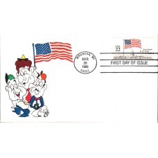 #2116 Flag over Capitol Ellis FDC