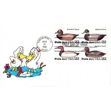 #2138-41 Duck Decoys Ellis FDC