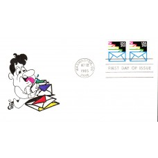 #2150 Envelopes Ellis FDC