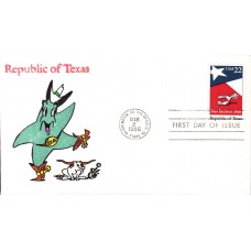 #2204 Republic of Texas Ellis FDC