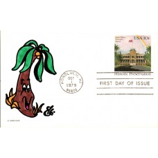 #UX81 Iolani Palace Ellis FDC