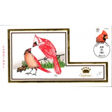 #2480 Cardinal Empress FDC 