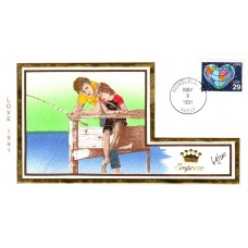 #2535 Love - Earth Empress FDC