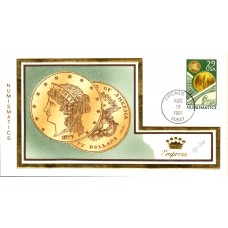 #2558 Numismatics Empress FDC 