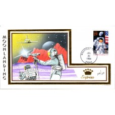 #2841 First Moon Landing Empress FDC