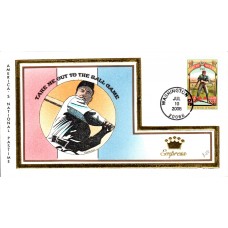 #4341 Take Me Out to the Ballgame Empress FDC