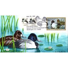 #RW56 Lesser Scaup Enroth FDC