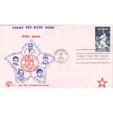 #2046 Babe Ruth Evanscraft FDC