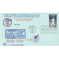 #2046 Babe Ruth Evanscraft FDC