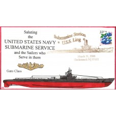 USS Ling SS297 2000 Everett Cover