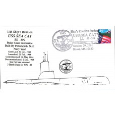 USS Sea Cat SS399 2001 Everett Cover