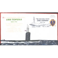 USS Topeka SSN754 2004 Everett Cover