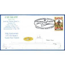 USS Skate SSN578 2008 Everett Cover