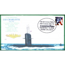 USS Charlotte SSN766 2009 Everett Cover