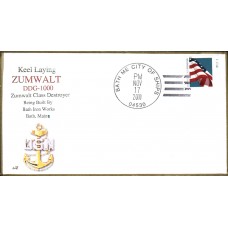 USS Zumwalt DDG99 2011 Everett Cover