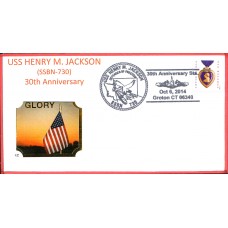 USS Henry M. Jackson SSBN730 2014 Everett Cover