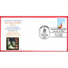 USS McClusky FFG41 2015 Everett Cover