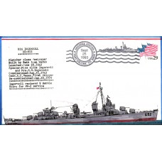 USS Ingersoll DD652 1993 Everett Cover