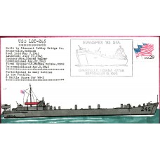 USS LST245 1993 Everett Cover