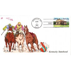 #2636 Kentucky Statehood Faircloth FDC