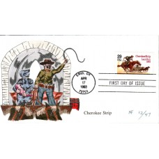 #2754 Cherokee Strip Faircloth FDC