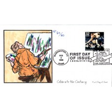 #3182h Ash Can School - Painters Faircloth FDC