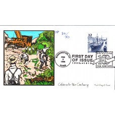 #3183f Panama Canal Faircloth FDC