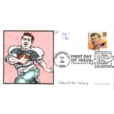 #3183g Jim Thorpe Faircloth FDC