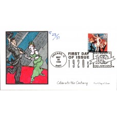 #3184h Flappers Do The Charleston Faircloth FDC