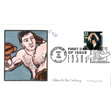 #3187k Rocky Marciano Faircloth FDC