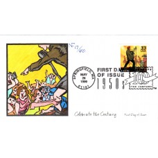 #3187m Rock 'n' Roll Faircloth FDC