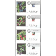 #3294-97 Fruit Berries Faircloth FDC Set