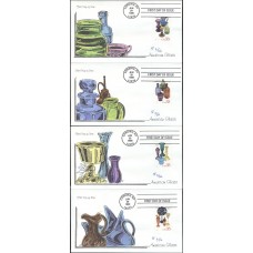 #3325-28 American Glass Faircloth FDC Set