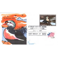 #RW58 King Eiders Faith FDC