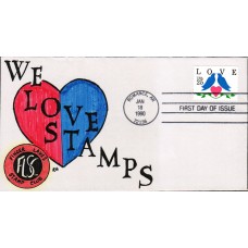 #2441 Love - Birds Finger Lakes FDC