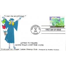 #2980 Women's Suffrage Finger Lakes FDC