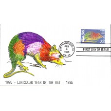 #3060 Year of the Rat Finger Lakes FDC