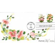 #3836-37 Garden Bouquet Fisher FDC