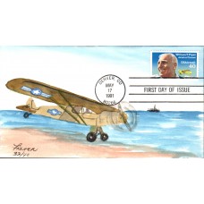 #C129 William T. Piper Fisher FDC