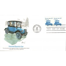 #1906 Electric Auto 1917 Fleetwood FDC