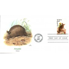 #2296 Armadillo Fleetwood FDC