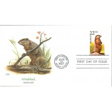 #2307 Woodchuck Fleetwood FDC