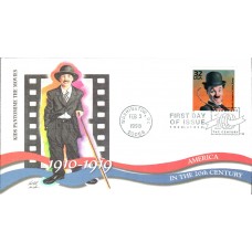 #3183a Charlie Chaplin Fleetwood FDC