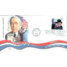 #3183k Woodrow Wilson Fleetwood FDC