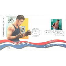 #3183m Jack Dempsey Fleetwood FDC