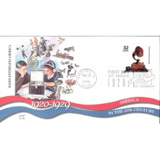 #3184i Radio Entertains America Fleetwood FDC